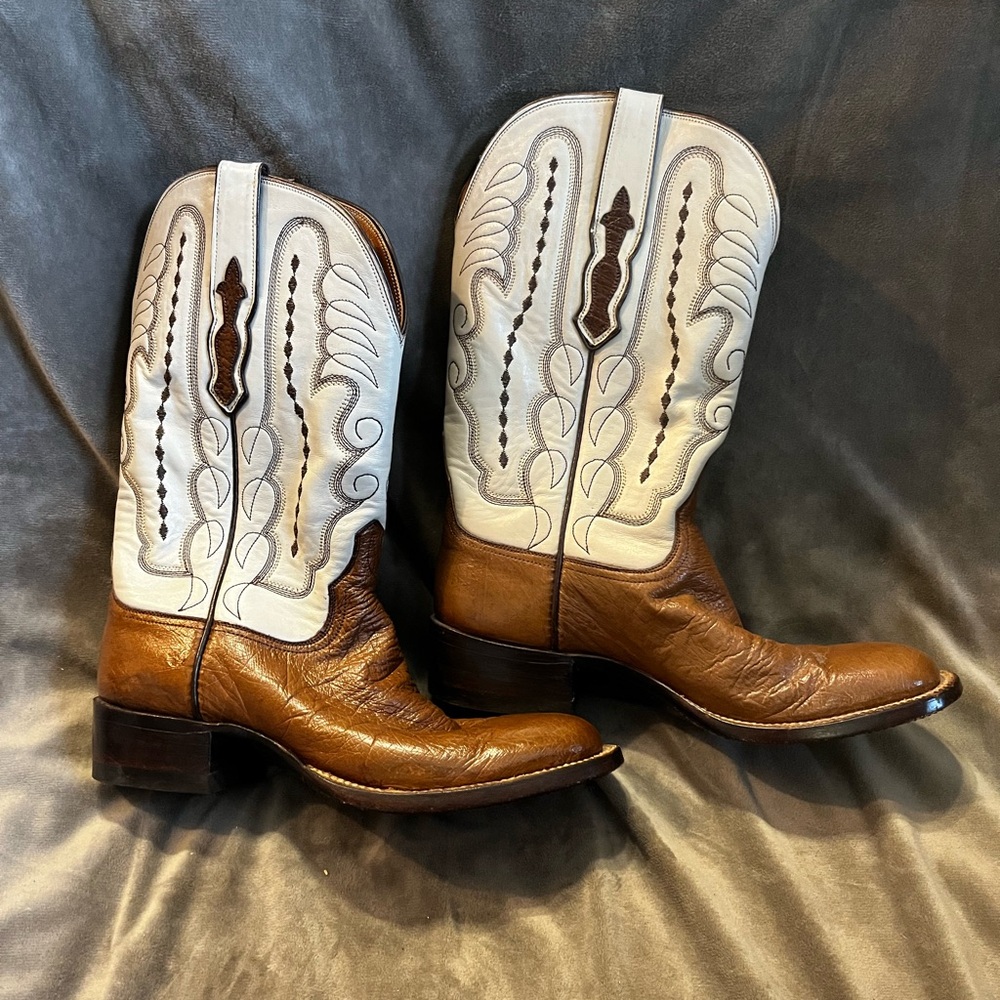 Ammons handmade women’s roper boots, size 6.5; like new, only worn once or twice